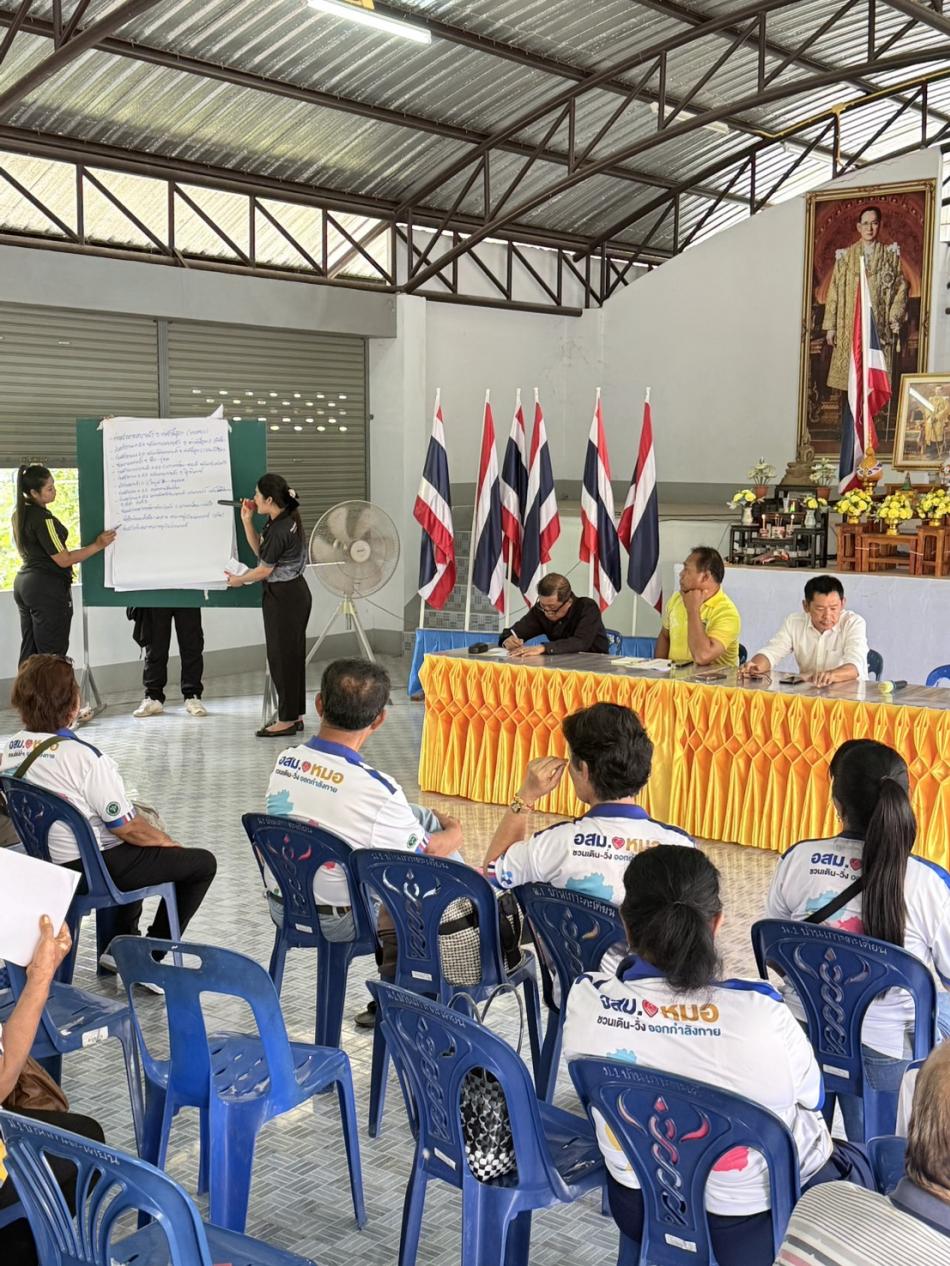 องค์การบริหารส่วนตำบลวังกระแจะ นำโดยนายกองค์การบริหารส่วนตำบลวังกระแจะ ลงพื้นที่หมู่ที่  1 ในวันที่ 5 มีนาคม 2569 เวลา 08.00–11.00 น. ณ ศาลาประจำหมู่บ้านประมวลดี